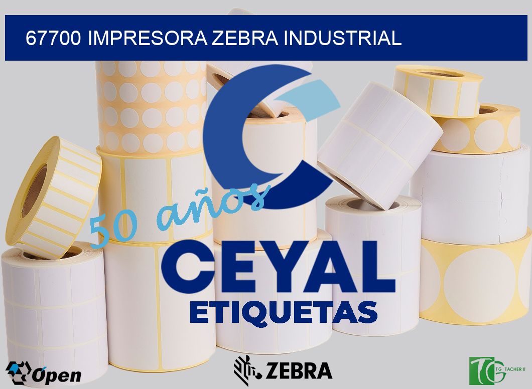 67700 IMPRESORA ZEBRA INDUSTRIAL