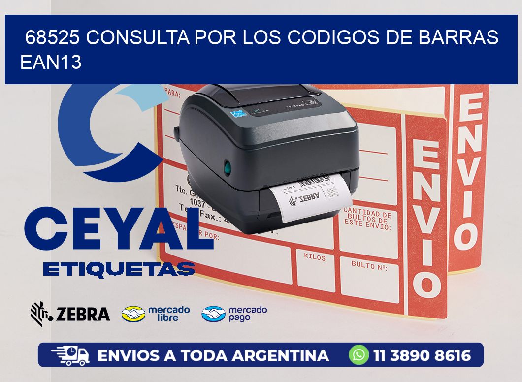 68525 CONSULTA POR LOS CODIGOS DE BARRAS EAN13