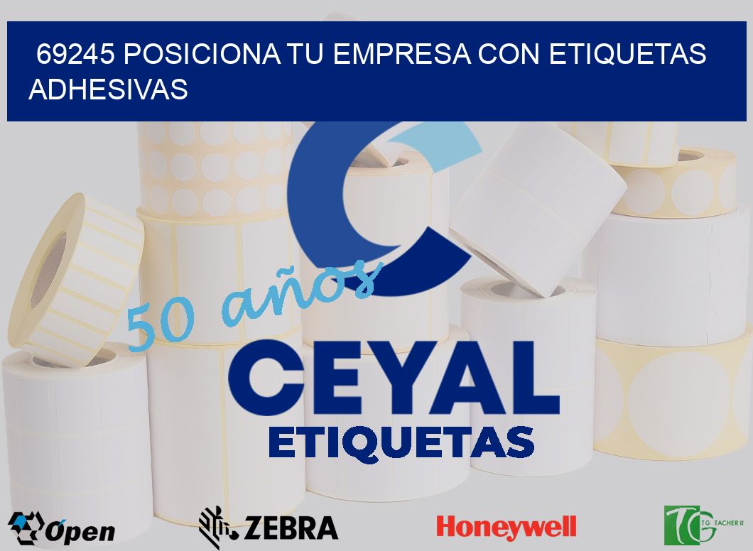 69245 POSICIONA TU EMPRESA CON ETIQUETAS ADHESIVAS