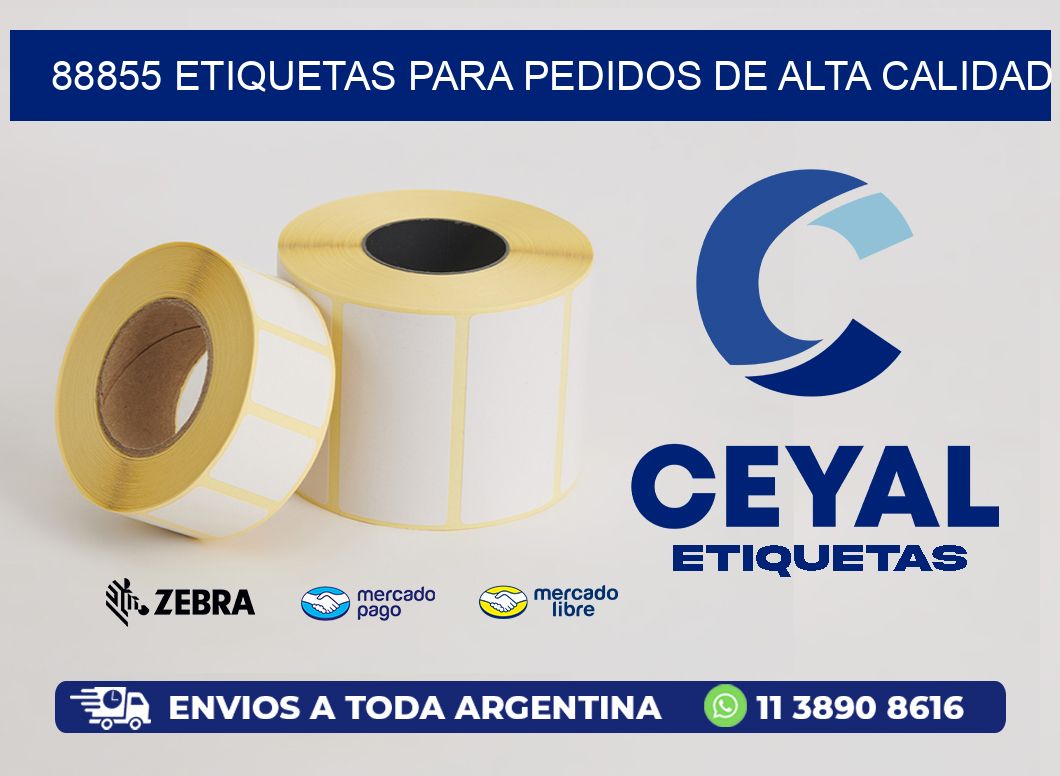 88855 ETIQUETAS PARA PEDIDOS DE ALTA CALIDAD