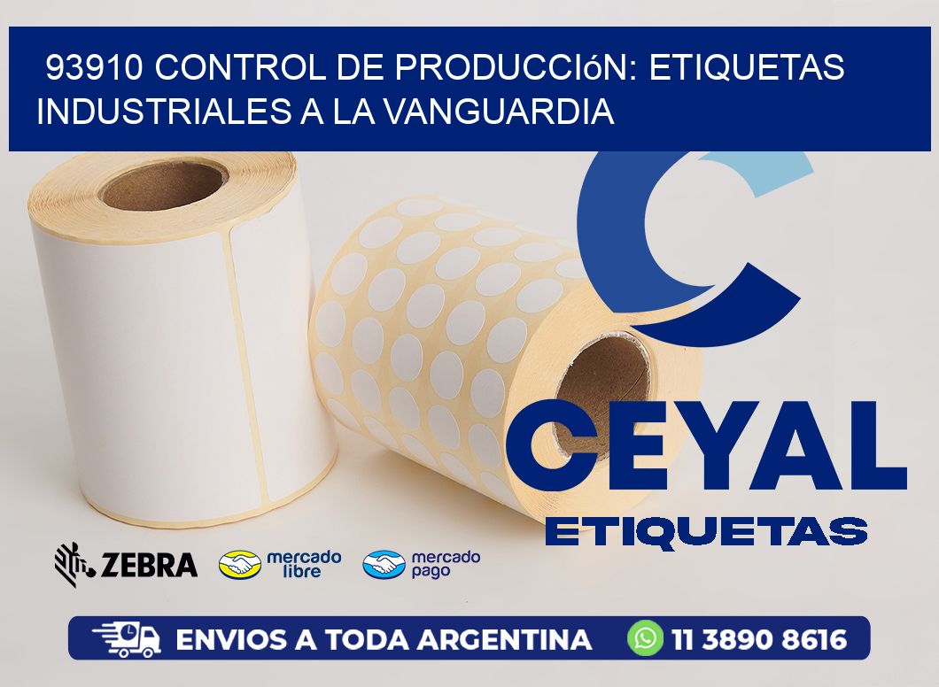 93910 Control de Producción: Etiquetas Industriales a la Vanguardia