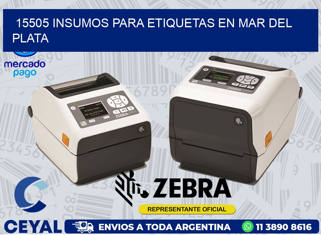 15505 INSUMOS PARA ETIQUETAS EN MAR DEL PLATA