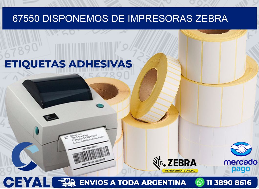 67550 DISPONEMOS DE IMPRESORAS ZEBRA