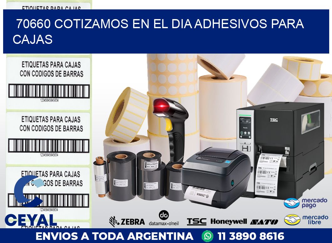 70660 COTIZAMOS EN EL DIA ADHESIVOS PARA CAJAS