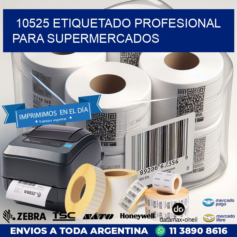 10525 ETIQUETADO PROFESIONAL PARA SUPERMERCADOS