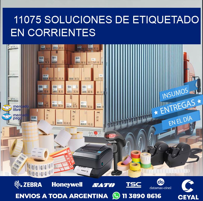 11075 SOLUCIONES DE ETIQUETADO EN CORRIENTES