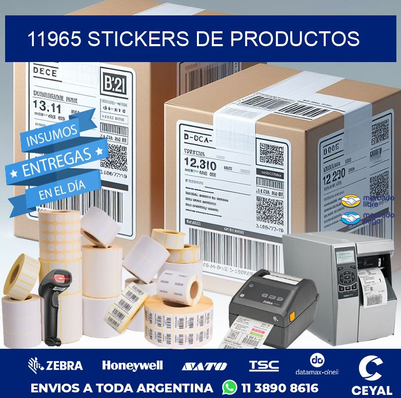 11965 STICKERS DE PRODUCTOS