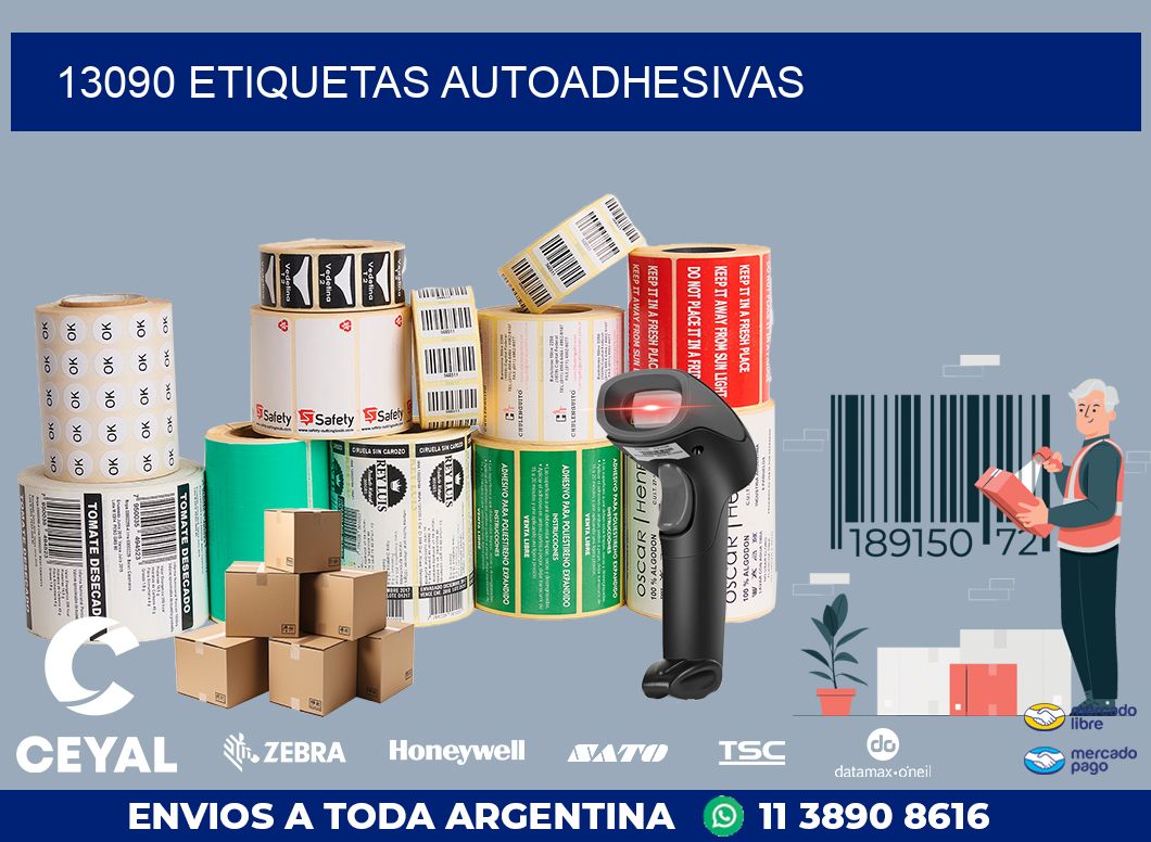 13090 ETIQUETAS AUTOADHESIVAS
