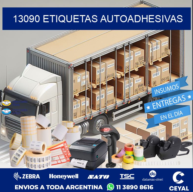13090 ETIQUETAS AUTOADHESIVAS
