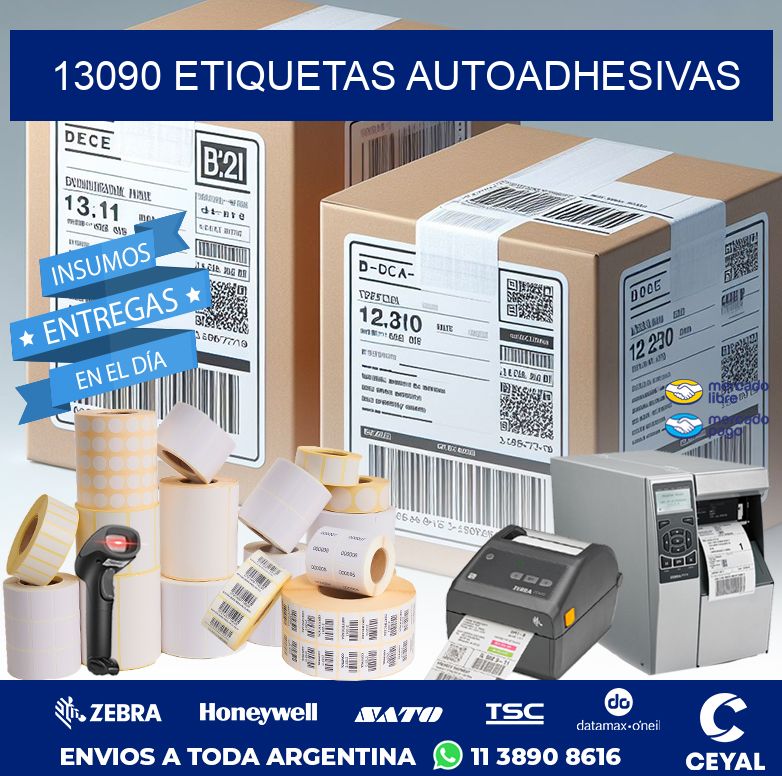 13090 ETIQUETAS AUTOADHESIVAS