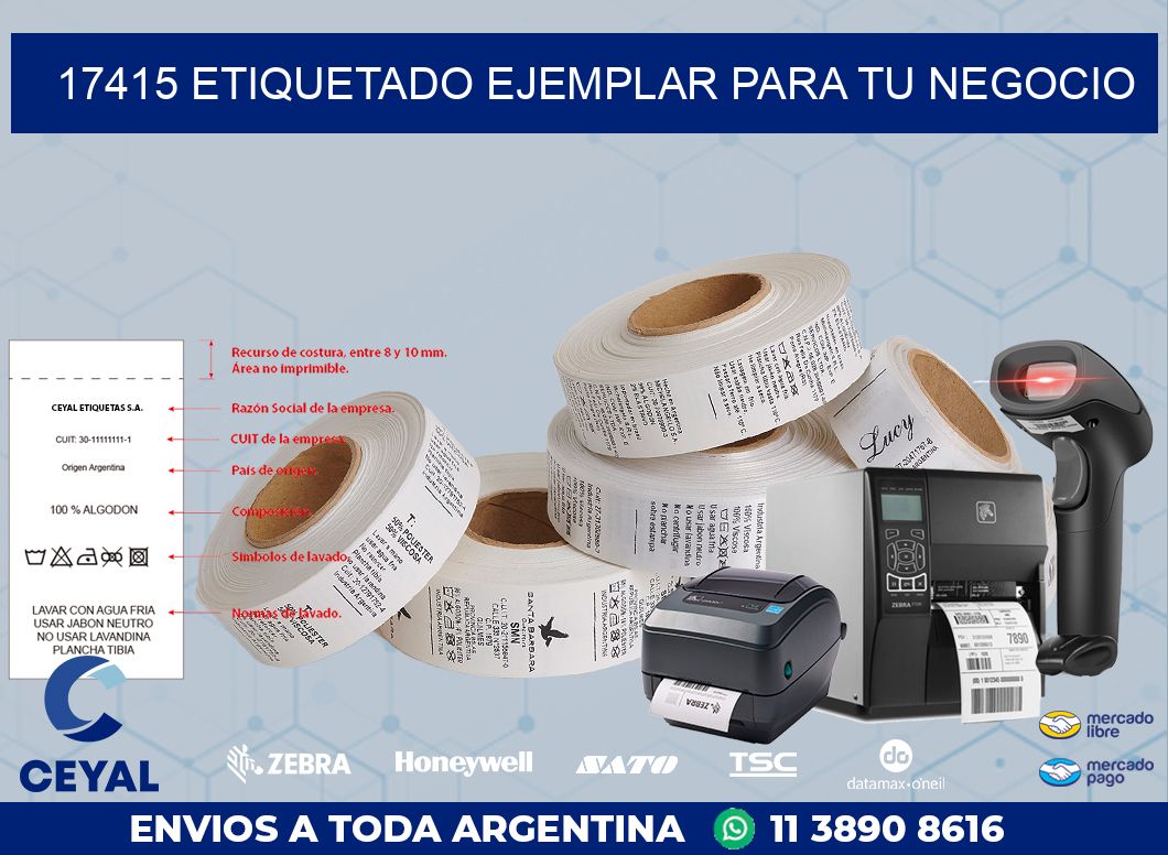 17415 ETIQUETADO EJEMPLAR PARA TU NEGOCIO
