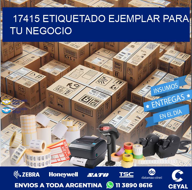17415 ETIQUETADO EJEMPLAR PARA TU NEGOCIO