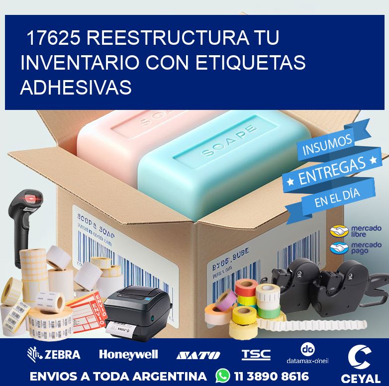 17625 REESTRUCTURA TU INVENTARIO CON ETIQUETAS ADHESIVAS