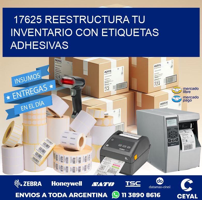 17625 REESTRUCTURA TU INVENTARIO CON ETIQUETAS ADHESIVAS