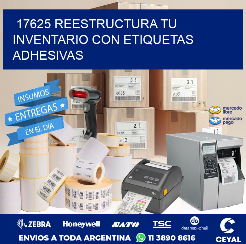 17625 REESTRUCTURA TU INVENTARIO CON ETIQUETAS ADHESIVAS