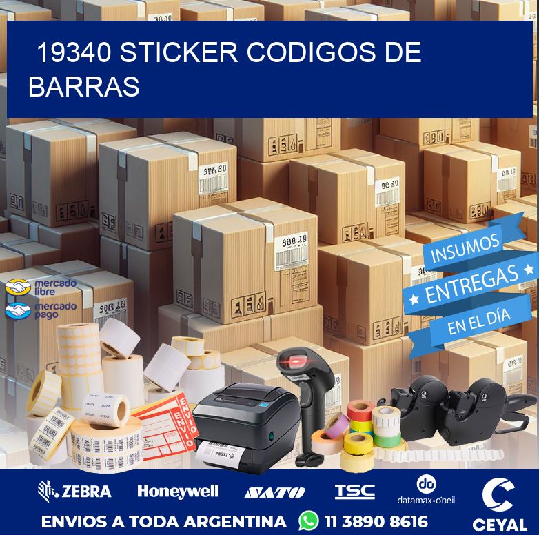 19340 STICKER CODIGOS DE BARRAS