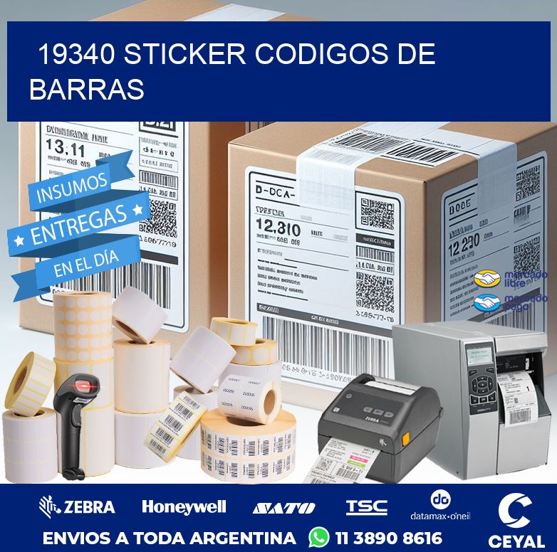 19340 STICKER CODIGOS DE BARRAS