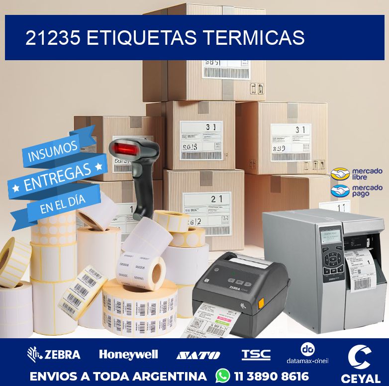 21235 ETIQUETAS TERMICAS