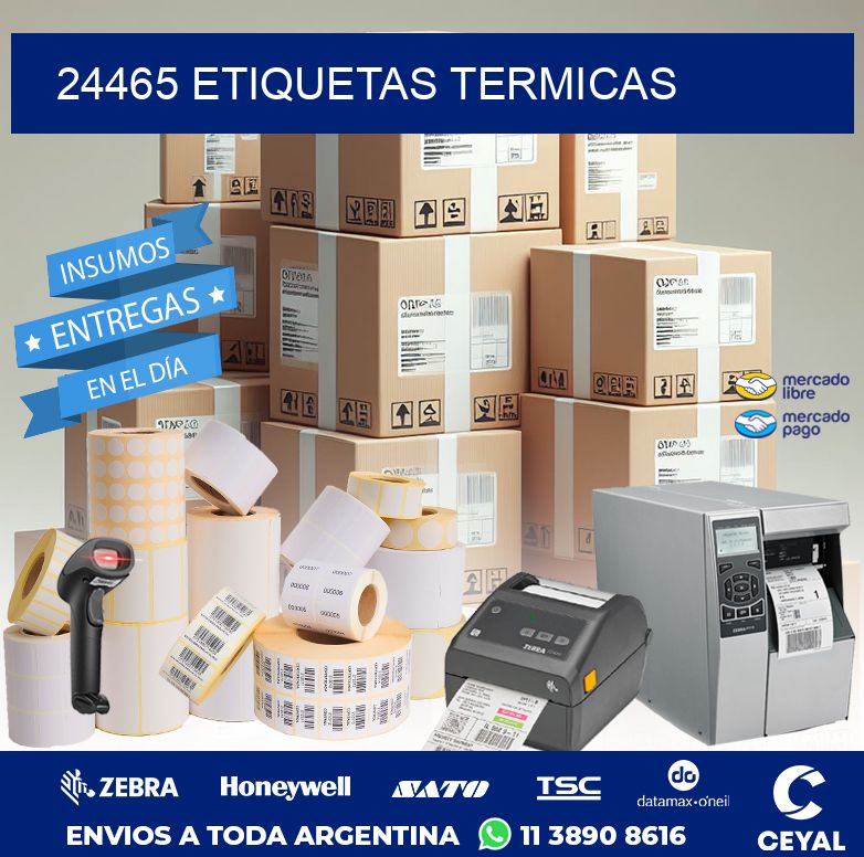 24465 ETIQUETAS TERMICAS