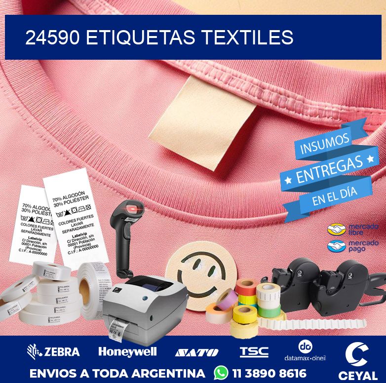 24590 ETIQUETAS TEXTILES