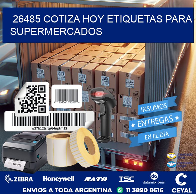 26485 COTIZA HOY ETIQUETAS PARA SUPERMERCADOS