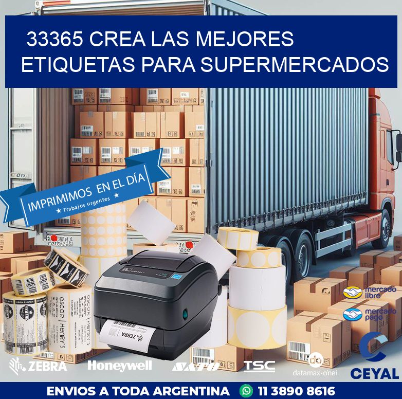 33365 CREA LAS MEJORES ETIQUETAS PARA SUPERMERCADOS