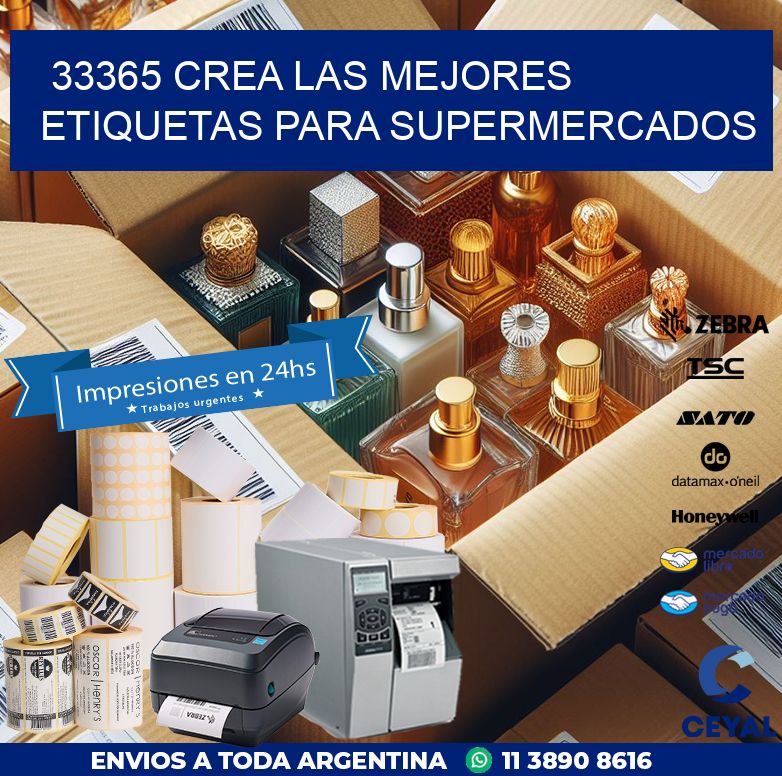 33365 CREA LAS MEJORES ETIQUETAS PARA SUPERMERCADOS