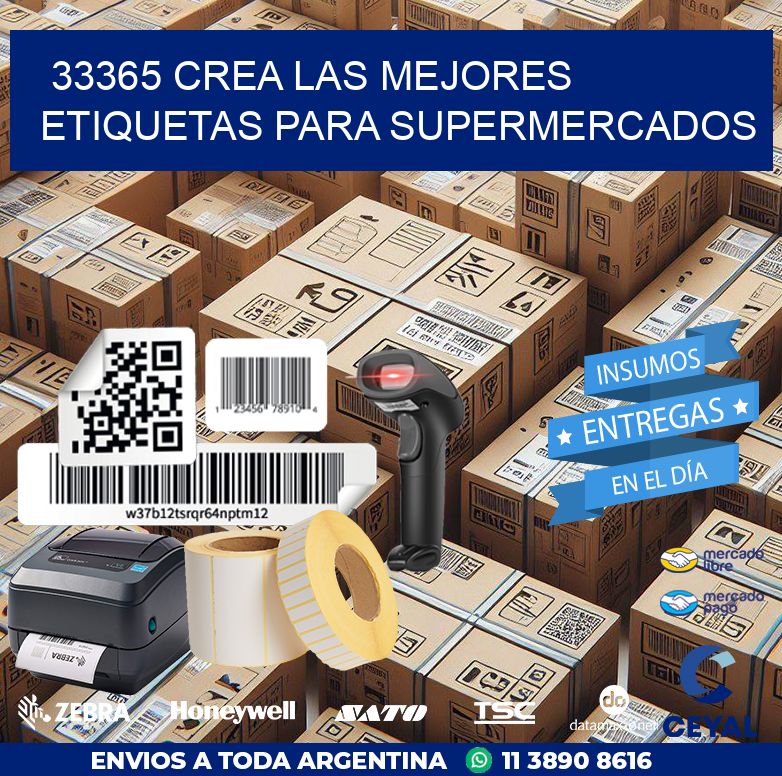 33365 CREA LAS MEJORES ETIQUETAS PARA SUPERMERCADOS