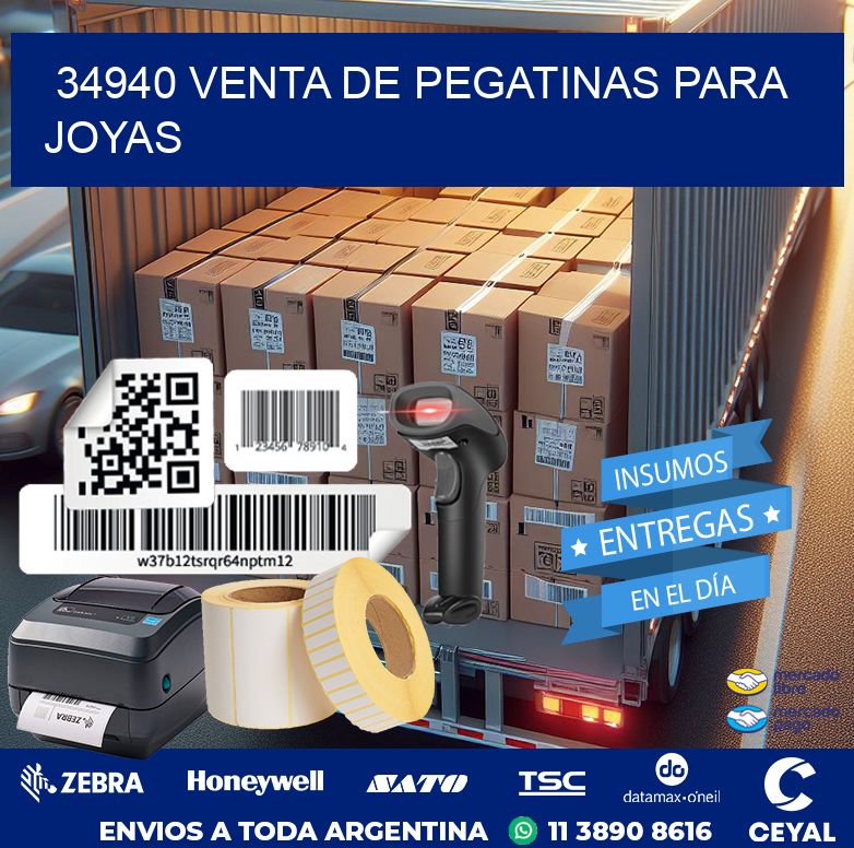 34940 VENTA DE PEGATINAS PARA JOYAS