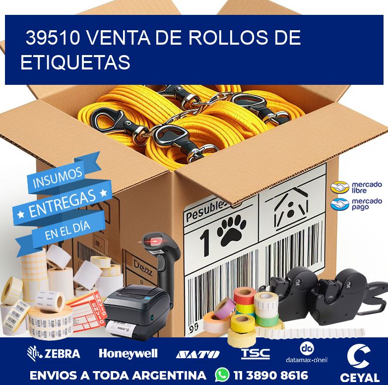 39510 VENTA DE ROLLOS DE ETIQUETAS