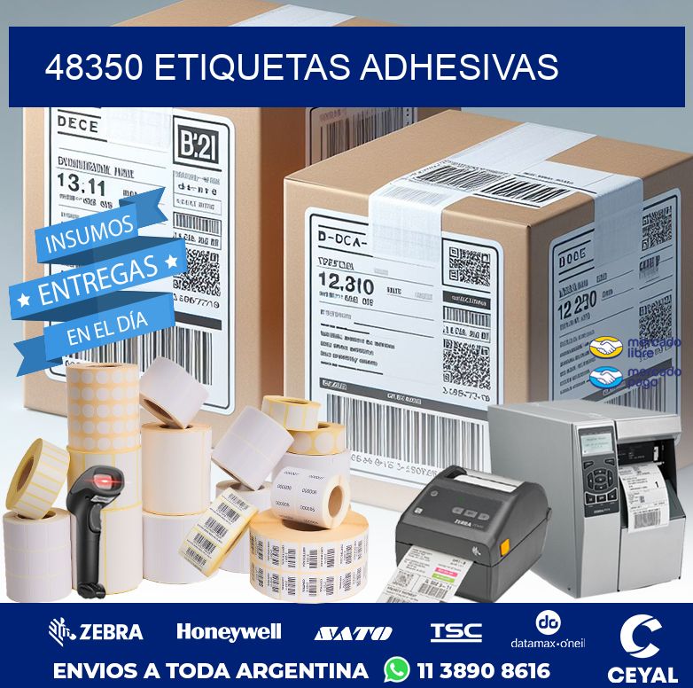 48350 ETIQUETAS ADHESIVAS
