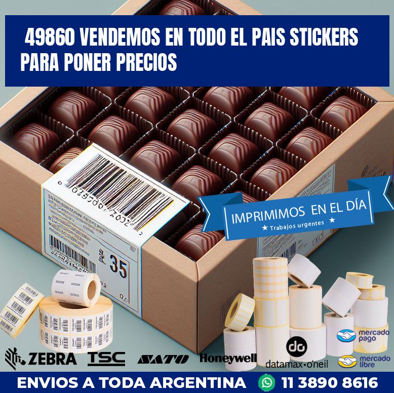 49860 VENDEMOS EN TODO EL PAIS STICKERS PARA PONER PRECIOS