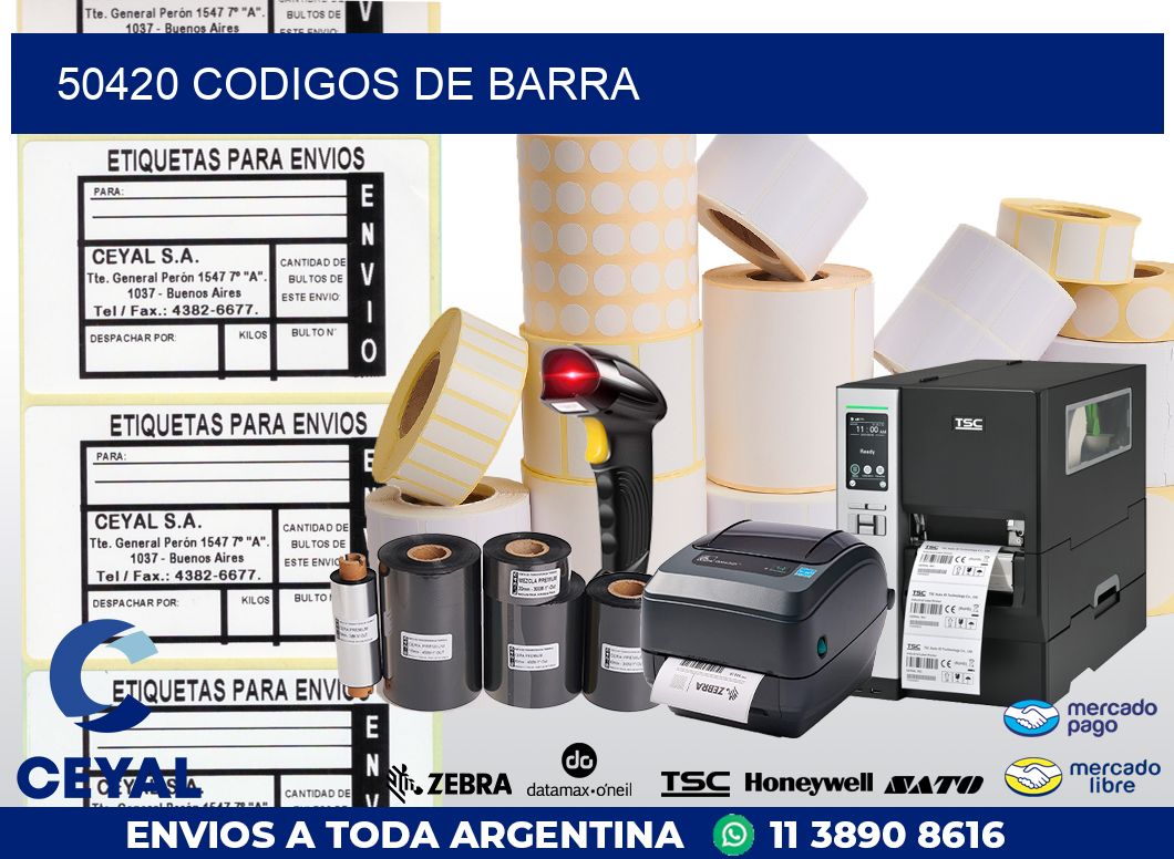 50420 CODIGOS DE BARRA