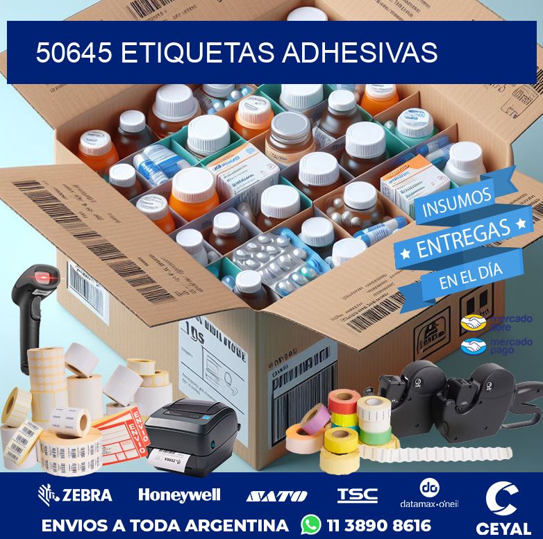 50645 ETIQUETAS ADHESIVAS