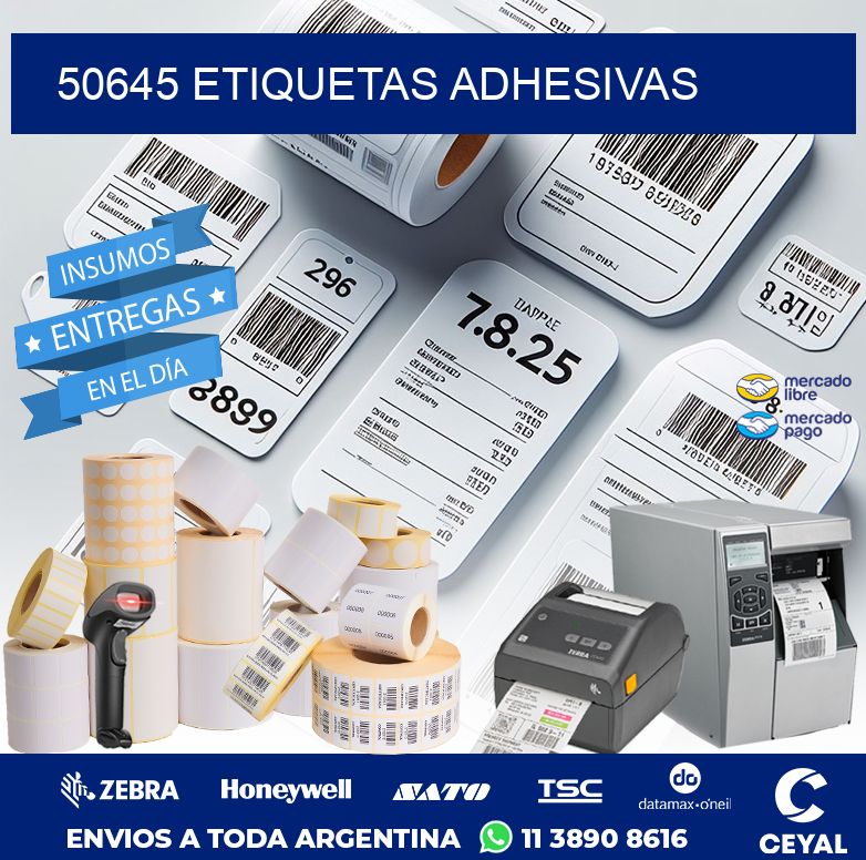 50645 ETIQUETAS ADHESIVAS