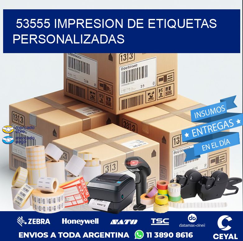 53555 IMPRESION DE ETIQUETAS PERSONALIZADAS