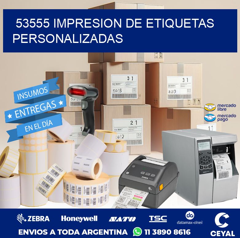 53555 IMPRESION DE ETIQUETAS PERSONALIZADAS