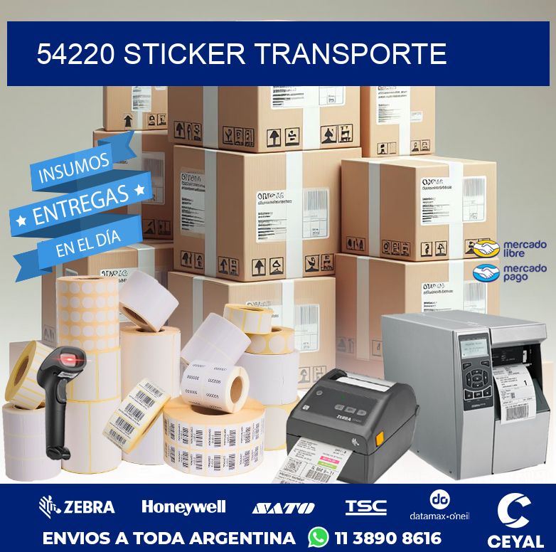 54220 STICKER TRANSPORTE