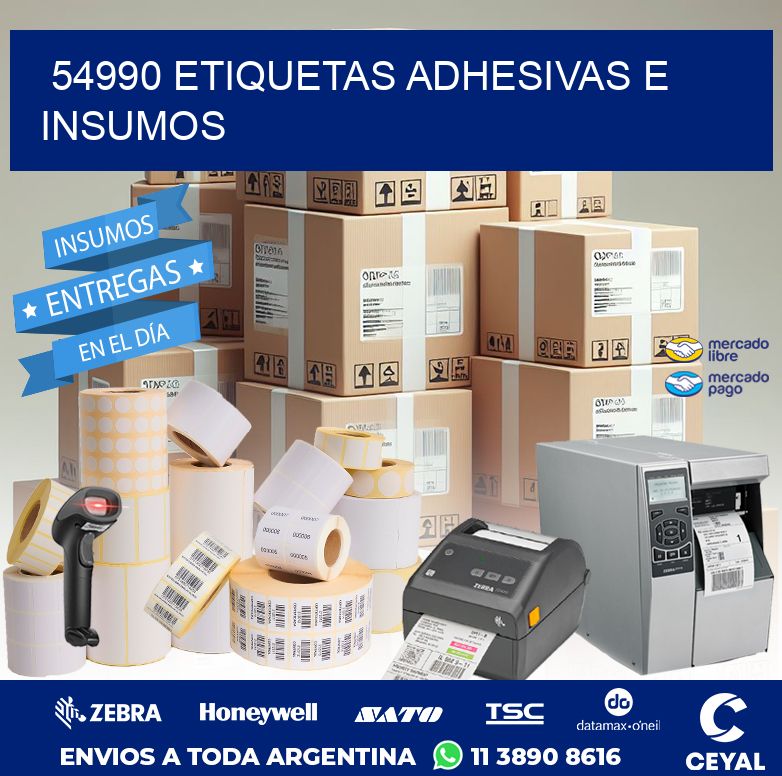 54990 ETIQUETAS ADHESIVAS E INSUMOS