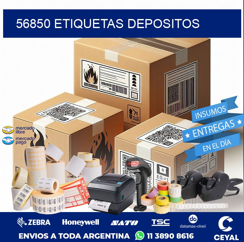 56850 ETIQUETAS DEPOSITOS