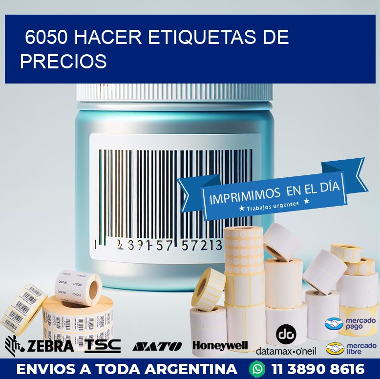 6050 HACER ETIQUETAS DE PRECIOS