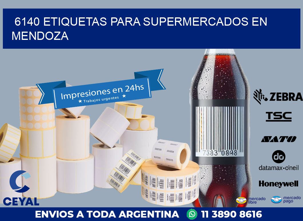 6140 ETIQUETAS PARA SUPERMERCADOS EN MENDOZA