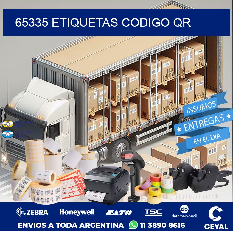 65335 ETIQUETAS CODIGO QR