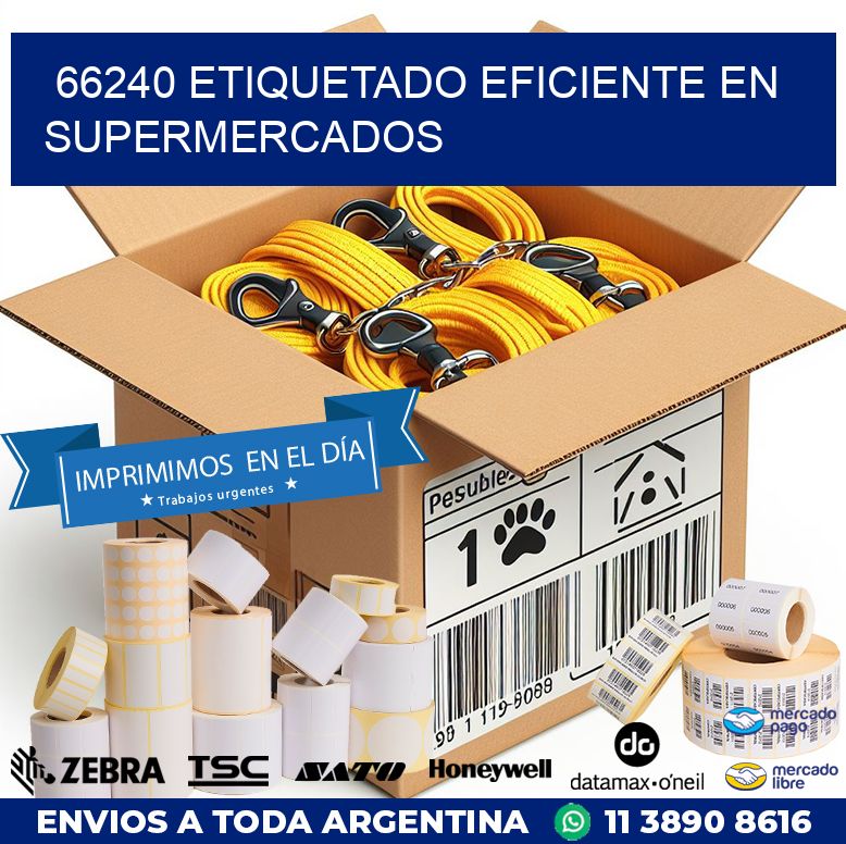 66240 ETIQUETADO EFICIENTE EN SUPERMERCADOS