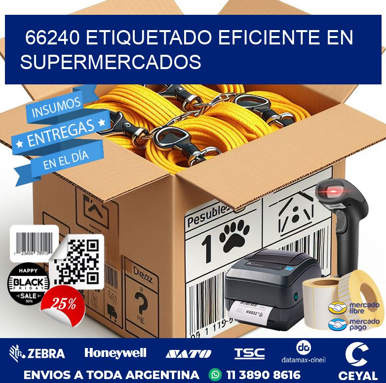 66240 ETIQUETADO EFICIENTE EN SUPERMERCADOS