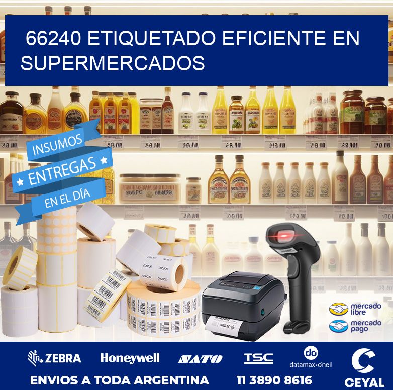 66240 ETIQUETADO EFICIENTE EN SUPERMERCADOS