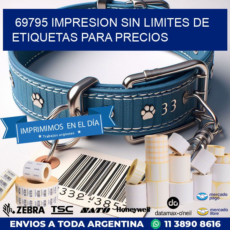 69795 IMPRESION SIN LIMITES DE ETIQUETAS PARA PRECIOS