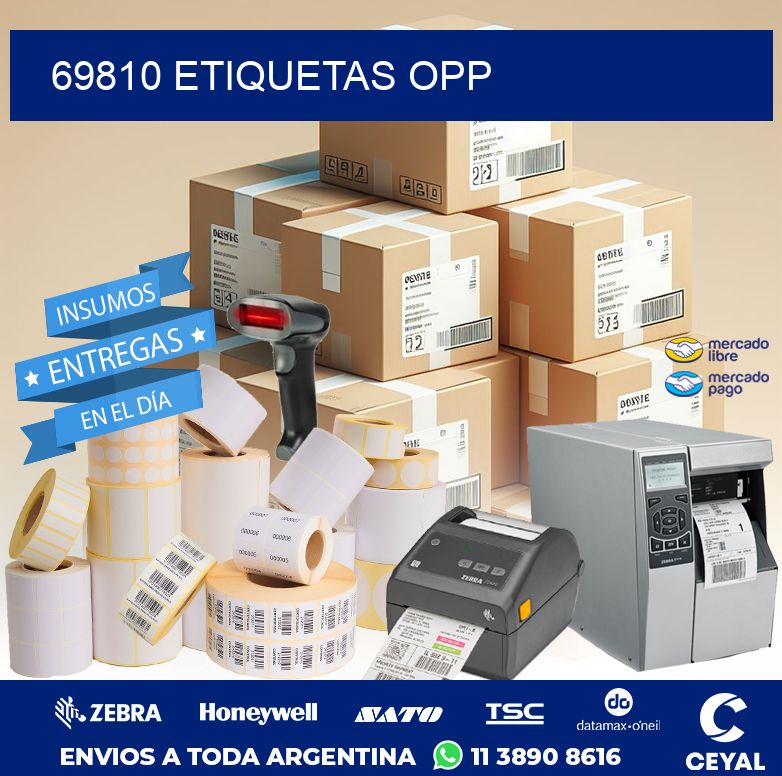 69810 ETIQUETAS OPP