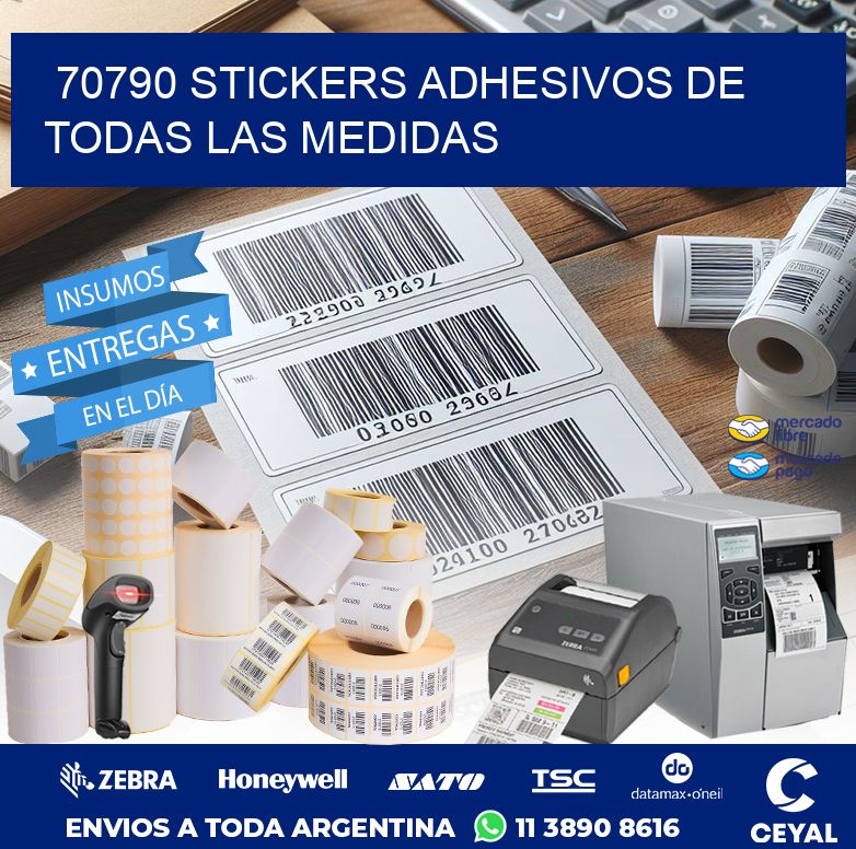 70790 STICKERS ADHESIVOS DE TODAS LAS MEDIDAS
