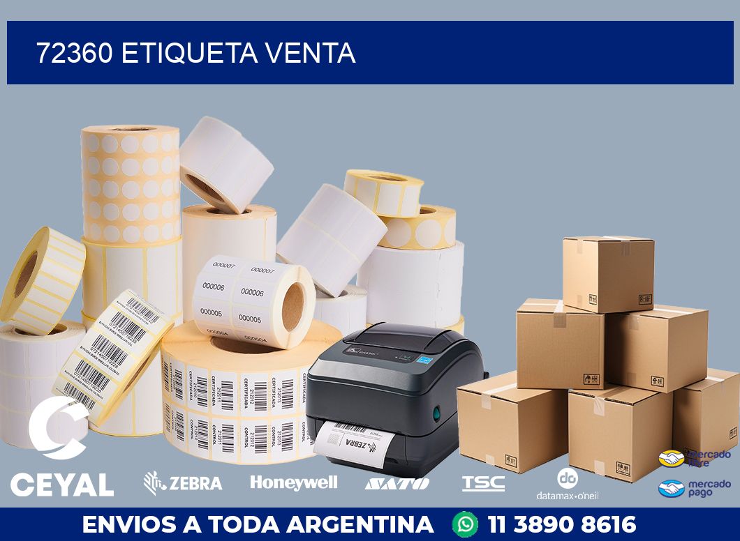 72360 ETIQUETA VENTA